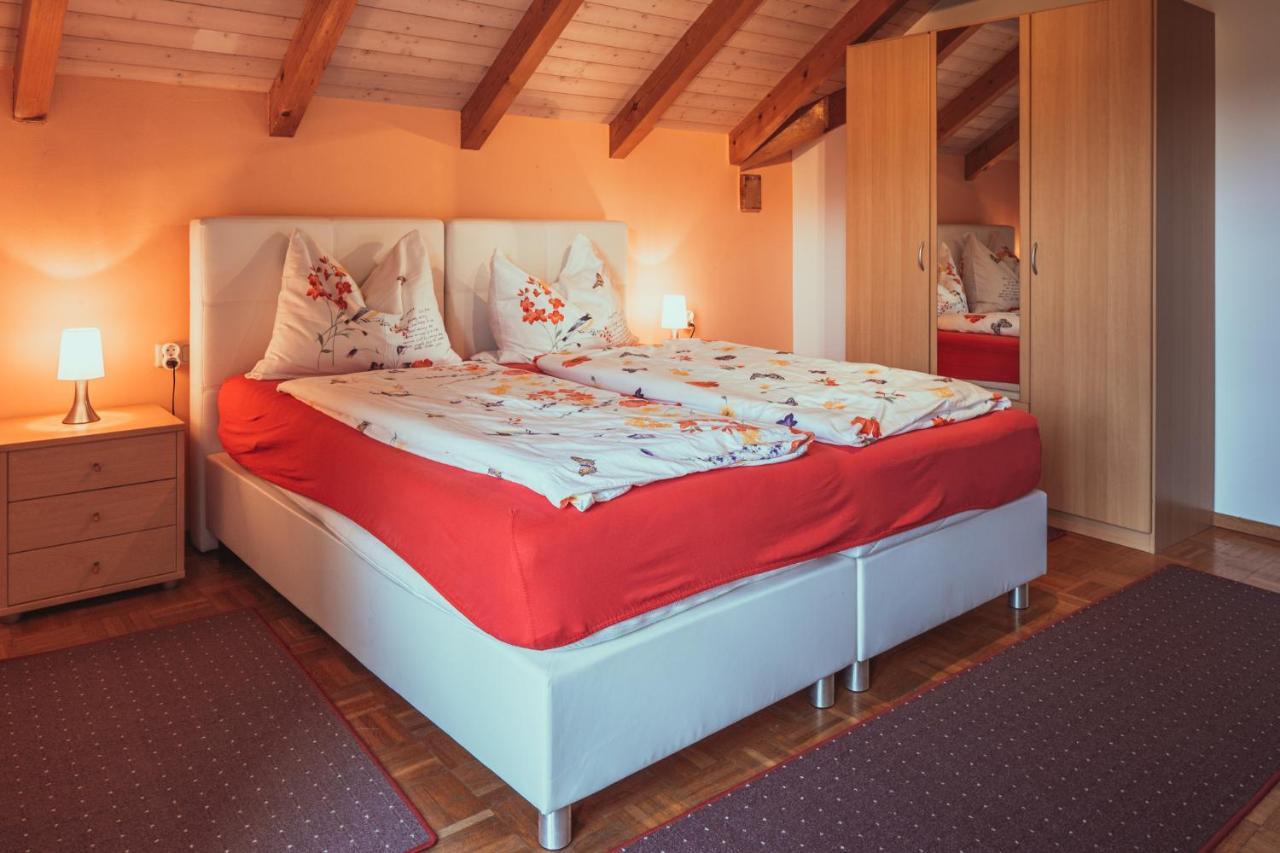 Armonia Altach, 2-6 P, 2 Schlafzimmer, Kueche, Parkplatz, Balkon, Wifi, Garten, Stellplatz Fuer Ski المظهر الخارجي الصورة